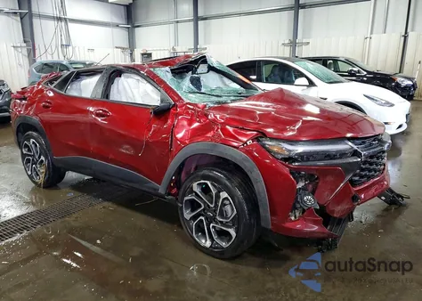 2024 Chevrolet Trax 2Rs из США, поврежденный, VIN KL77LJE26RC040601